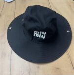 Elegant Designer-Inspired Bucket Hat – Miu Miu Style