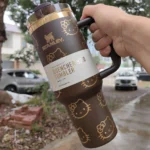 Stanley Quencher H2.0 Tumbler with Handle and Straw 40 oz | Flowstate 3-Position Lid | Cup Holder Compatible for Travel